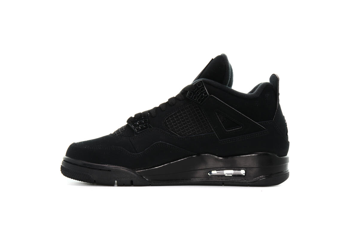 Nike air jordan 4 all black online